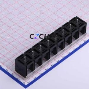 KF78C-13.0-8P Barrier Terminal Block Through hole Component (THT),P=13mm Connector With Cover Plate 13mm 1x8P Straight Pin - Product Image 2