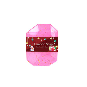 Bán Buôn Hữu Cơ Handmade Kim Cương Hình Dạng Xà Phòng Sáng Tạo Đá Quý Tắm Làm Sạch Giữ Ẩm Trong Suốt Giáng Sinh Kim Cương Xà Phòng - Product Image 6