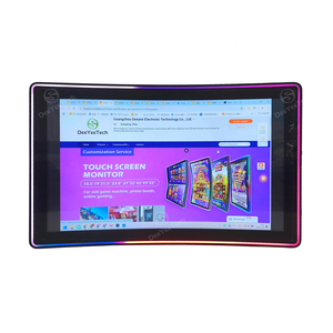 เครื่องเกมอาร์เคดจอมอนิเตอร์ FHD ขนาด1920x1080ขนาด23.8นิ้วหน้าจอสัมผัสแบบมัลติฟังก์ชั่นพร้อมไฟ RGB - Product Image 1