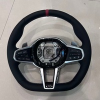 Volant en cuir pour G01 G02 G05 G06 G09 G11 G12 G15 G20 G22 G28 G29 G30 G80 G82 F40 F90 Accessoires de voiture