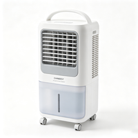 Ventilateur rafraîchisseur d'air, ventilateur de climatisation domestique, télécommande intelligente, ventilateur électrique silencieux et lumineux, petit ventilateur de refroidissement portable