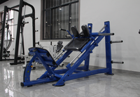 Vente directe usine – Appareil de musculation professionnel pour usage intensif : presse à cuisses et hack squat incliné pour le renforcement des muscles des jambes et la musculation.