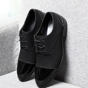 White genuine leather men's <b>shoes</b>, top-grade cowhide business formal <b>shoes</b>, pointed toe Oxford <b>shoes</b>, wedding <b>shoes</b> - Product Image 3