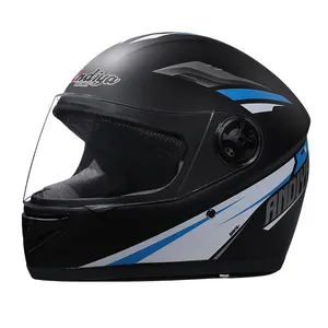 Casques de moto classiques casque intégral avec un chapeau de sécurité de protection d'équitation cascos para moto casco de cara completa