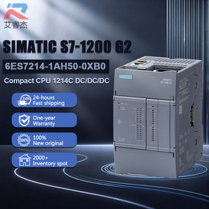 Nouveau module CPU compact d'origine SI-EMENS 6ES7214-1AH50-0XB0 1214C DC/DC/DC SIMATIC S7-1200 G2 6ES7214-1AH50-0XB0 module PLC - Product Image 1