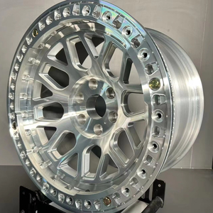 ล้อฟอร์จ<span class=keywords><strong>ขอบ</strong></span>อลูมิเนียมอัลลอยด์แบบ Beadlock ขนาด 17 18 นิ้ว 6x139.7 8X170 สำหรับรถ SUV Ford F-150 Lexus RAM Jeep  แบบขัดเงาพิเศษสำหรับออฟโรด - Product Image 2