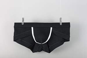 Nouvelles Slips <span class=keywords><strong>Homme</strong></span> Sexy en Modal Couleur Unie – <span class=keywords><strong>Tanga</strong></span> U Convexe Tendance - Product Image 3