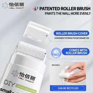 แปรงม้วนเล็กปกป้องสิ่งแวดล้อมสีลาเท็กซ์รสชาติสะอาด<span class=keywords><strong>สี</strong></span>ติดผนังสำหรับตกแต่ง - Product Image 6