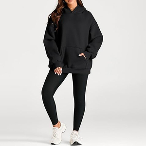 Sudadera Deportiva Informal Personalizada para Mujer, Impermeable, de Secado Rápido, Tejida, con Hombros Caídos, Manga Larga, con Logotipo Frontal, para Gimnasio y Running - Product Image 5