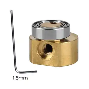 Vòng Bi Cam 1.5Mm Cho Máy Xăm Quay, Phụ Kiện Thay Thế Cho Bánh Xe Có Thể Điều Chỉnh Bằng Đồng Thau, Cung Cấp Hình Xăm