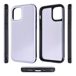 Chất lượng cao PC TPU Inlay đôi rãnh trống điện thoại di động Trường hợp đối với <span class=keywords><strong>iPhone</strong></span> 12 pro13 14 15 16 Pro Max tùy chỉnh logo của bạn - Product Image 4