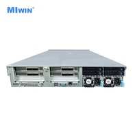 Server MIWIN 2U 24 Bay dengan 32 DDR5, Dual Intel Generasi ke-4/ke-5, Hard Disk NVMe 2.5 Inch, 6 Slot PCIE 5.0 X16, Server Penyimpanan 2U 24 Disk