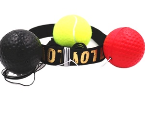 Balle De Réaction En Silicone Pour Entraînement Réflexe - Rebond Imprévisible