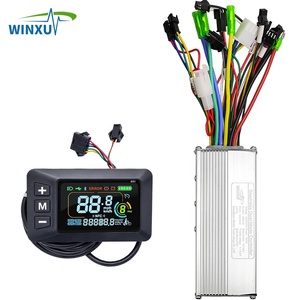 Controlador Universal para Motor sin Escobillas de Bicicleta Eléctrica de 24V 36V 48V 500W 22A, Pantalla LCD a Color G51-1S para Bicicleta Eléctrica y Scooter - Product Image 1