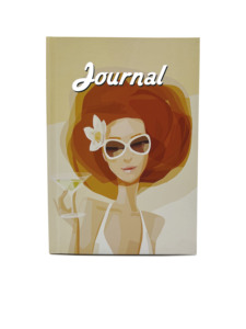 Trường hợp tùy chỉnh ràng buộc Chất lượng cao giấy máy tính xách tay thiết kế cảm xúc tự tình yêu màu đen Cô Gái lòng tốt cá nhân cầu nguyện Tạp Chí - Product Image 4