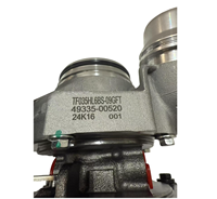 Nouveau turbocompresseur complet Turbo 520d N47 TF035 pour moteur, compatible avec 49335-00520 49335-00580 49335-00610
