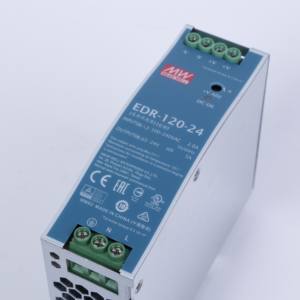 120W Meanwell DIN Rail D'alimentation À Découpage 24V 5A EDR-<span class=keywords><strong>120</strong></span>-<span class=keywords><strong>24</strong></span> - Product Image 1