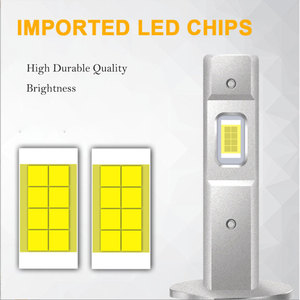 H1 H3 LED 헤드라이트 전구 미니 55W CSP 자동차 헤드램프 팬리스 라이트 자동 다이오드 안개등 12V 6000K 자동차용 - Product Image 5
