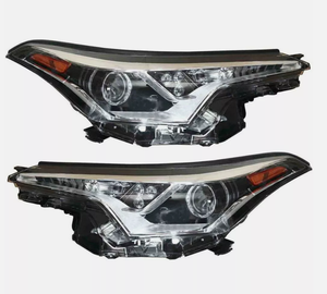 KOAUTO impermeabile faro anteriore luci di testa luci anteriori USA per <span class=keywords><strong>TOYOTA</strong></span> CHR <span class=keywords><strong>CH</strong></span>-<span class=keywords><strong>R</strong></span> 2018 2019 2017 2020 2021 - Product Image 1