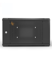 Rack de serveur personnalisé en acier WD2 19 pouces 4U 6U 9U 12U double section mural emballage plat démonté 600*550mm 600*600mm en stock
