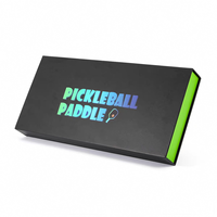 Boîtes d'emballage de raquettes de pickleball de luxe rigides personnalisées OEM ODM avec couvercle magnétique, finition brillante et protection UV