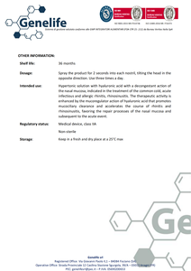 Spray de Ácido Hialurónico de Alta Calidad y Parches Nasales Hiperónicos, Suministro Efectivo para el Cuidado de la Salud para la Rinitis Alérgica - Product Image 3