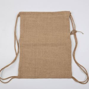 Mochila de Yute con Cordón y Logotipo Personalizado, Mochila Ligera y Resistente para Gimnasio, Viajes, Escuela, Actividades al Aire Libre, Bolsas de Lona al por Mayor - Product Image 5