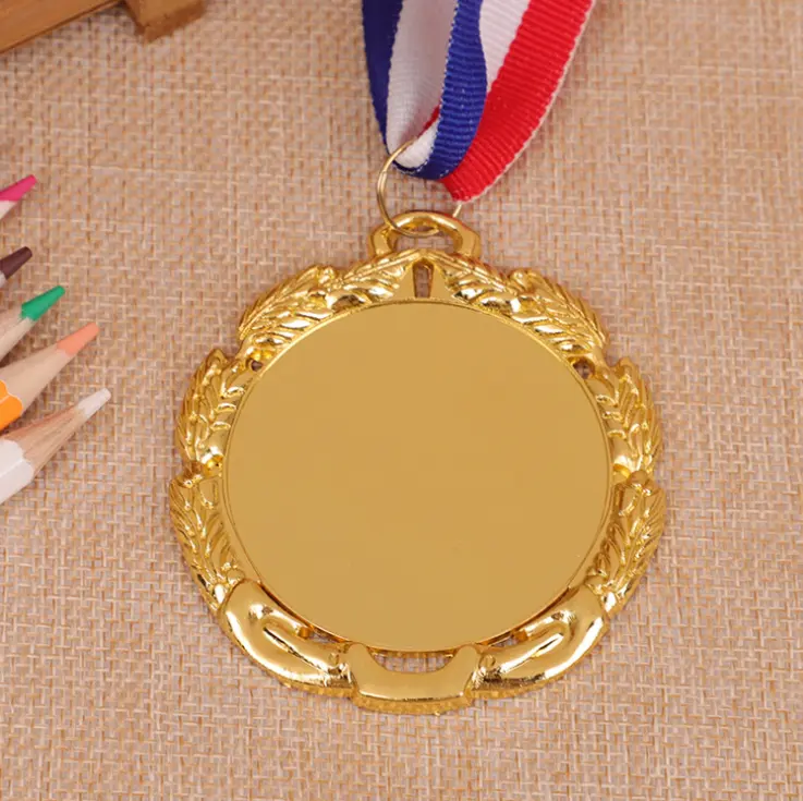 3D embossed design logo running medal