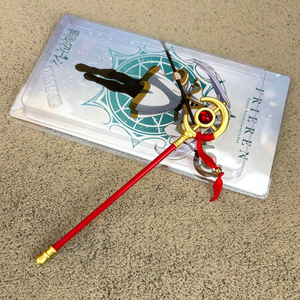 <span class=keywords><strong>Frieren</strong></span> aux funérailles 17cm Mini Staff Jouets en alliage de zinc - Product Image 2