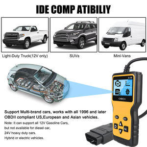 OBD2 K310 Universal Plug-and-Play Herramientas de diagnóstico de coche Material ABS Pantalla digital Lector de código Idioma inglés Analizador EOBD - Product Image 4