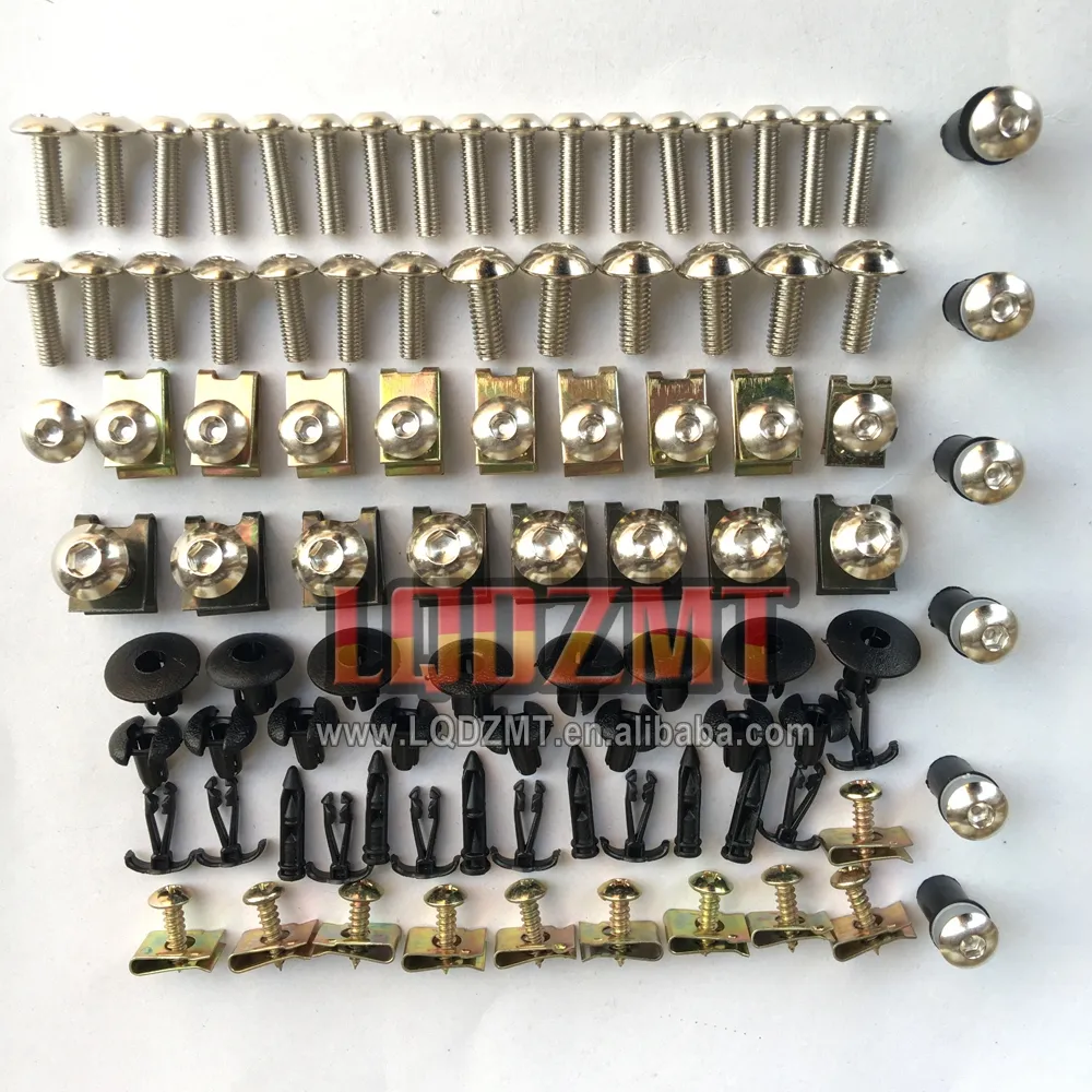 Motorcycle Fairing Bolts Full Screw Kit For BMW HONDA SUZUKI KAWASAKI YAMAHA DUCATI TRIUMPH AGUSTA APRILIA Body Bolt Screws Nuts