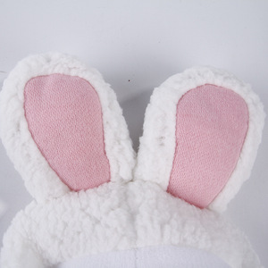 Simpatico Costume da coniglio gatto in cotone con motivo animale accessorio <span class=keywords><strong>per</strong></span> peli di animali domestici <span class=keywords><strong>per</strong></span> l'inverno divertente orecchie da coniglio - Product Image 6