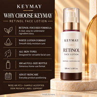 Lotion pour le visage au rétinol, anti-âge, raffermissante, hydratante, nourrissante, soin de la peau pour tous les types de peau, pompe, étiquette privée, OEM, ODM