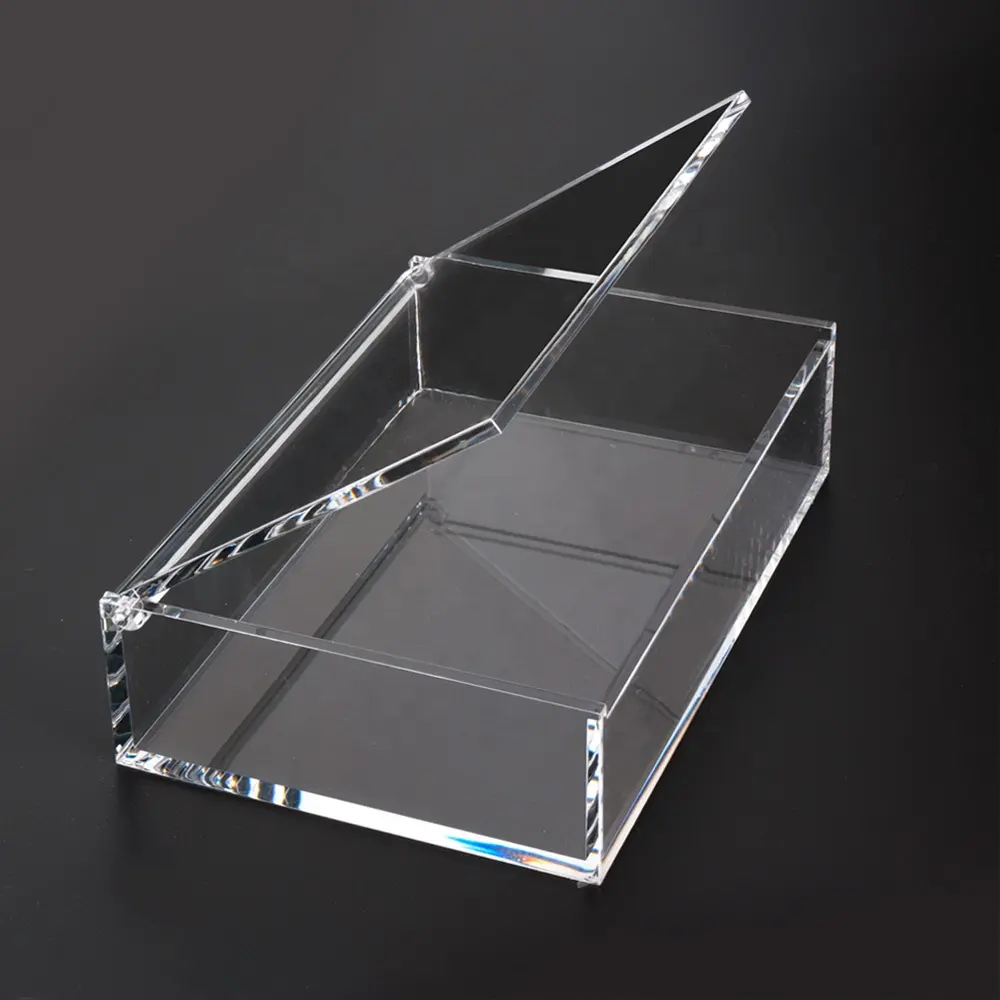 Produsen grosir harga bening transparan papan akrilik lembaran akrilik transparan untuk kotak penyimpanan akrilik