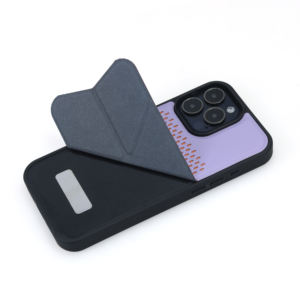 Étui de téléphone avec béquille et design ajouré respirant, coque de protection antichoc en TPU+PC pour iPhone séries 16/17 - Product Image 3