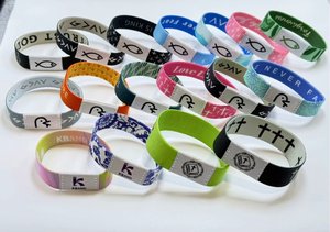 新製品ユニークなデザインファブリックウォッチNFC RFID弾性リストバンドNFCブレスレット休日