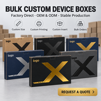 Boîte d'expédition protectrice pour ordinateurs avec marquage à chaud pour les marques d'ordinateurs portables, les distributeurs d'électronique et les fournisseurs de matériel informatique