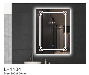 Miroir intelligent rectangulaire suspendu, design moderne et écologique, pour <span class=keywords><strong>salle</strong></span> <span class=keywords><strong>de</strong></span> <span class=keywords><strong>bain</strong></span>, chambre, dressing, salon - Product Image 1