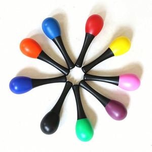 พิมพ์โลโก้ตามสั่ง ของขวัญน่ารักสำหรับเด็ก แก้วเชคพลาสติก ของชำร่วยงานปาร์ตี้สไตล์เม็กซิกัน ของเล่นเสียงดังรูปการ์ตูนขนาดเล็ก มารากัส - Product Image 6