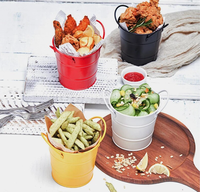 Mini barquettes pour frites, snacks, ailes de poulet, légumes, salades, aliments frits, outil de cuisine pour la préparation de plats et de pommes de terre, accessoires de cuisine