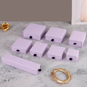 Caja de Joyería de Lujo con Logotipo Personalizado, Caja de Almacenamiento de Joyería de Alta Calidad para Collares, Pendientes y Pulseras - Product Image 3
