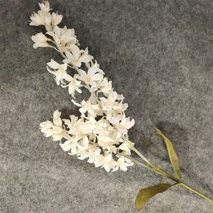 Flor de Jacinto <span class=keywords><strong>Orientalis</strong></span> de Seda Artificial Realista Hecha a Mano, 2 Tenedores para Decoración del Hogar, Boda y Navidad, Novedad de 2017 - Product Image 1