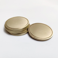 Pièces de monnaie vierges en cuivre/bronze/or/argent de 44 mm pour la gravure, à prix avantageux