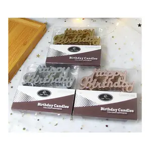 Irthday-Vela <span class=keywords><strong>de</strong></span> ambiente para pastel <span class=keywords><strong>de</strong></span> fiesta, decoración para hornear, suministro directo - Product Image 1