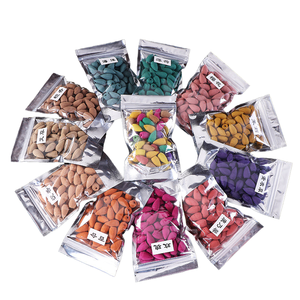 50pcs/bag Religious Lavender Scented Backflow Tower Accessories Colorful Bullet Shape <b>Incense</b> <b>Cones</b> Natural Spring Summer - Product Image 1
