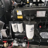 Genset Diesel Open Frame Weichai 350kw 437.5kva untuk Pembangkit Listrik Industri, Pabrik, dan Cadangan Konstruksi