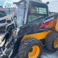 Chargeuse compacte LiuGong CLG395B d'occasion pour travaux agricoles, aménagement paysager et municipaux