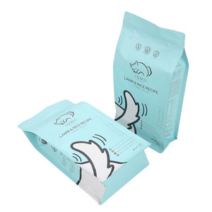 Sacs d'emballage pour aliments pour animaux de compagnie (chats et chiens) personnalisables, écologiques, avec soufflet et fermeture éclair, en MOPP+Kraft+PET+PE, couleur personnalisée, directement de l'usine - Product Image 5