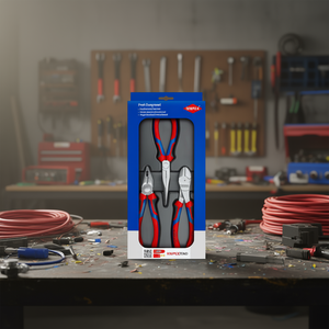 Juego de alicates profesionales Knipex 26 15 200 03 05 180 74 05 180 para trabajos eléctricos y mecánicos - Product Image 1