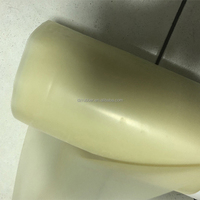 Feuille de latex transparente